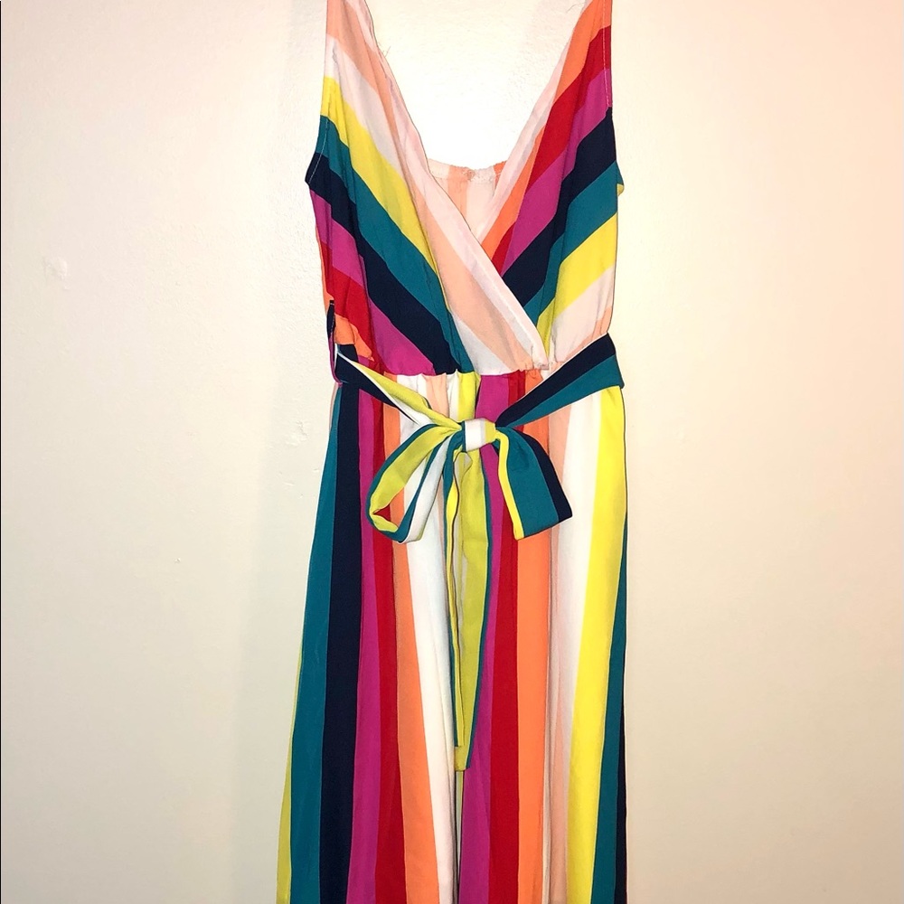 Kara & Kate Striped Maxi Dress